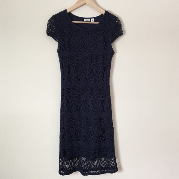 cato navy blue dress